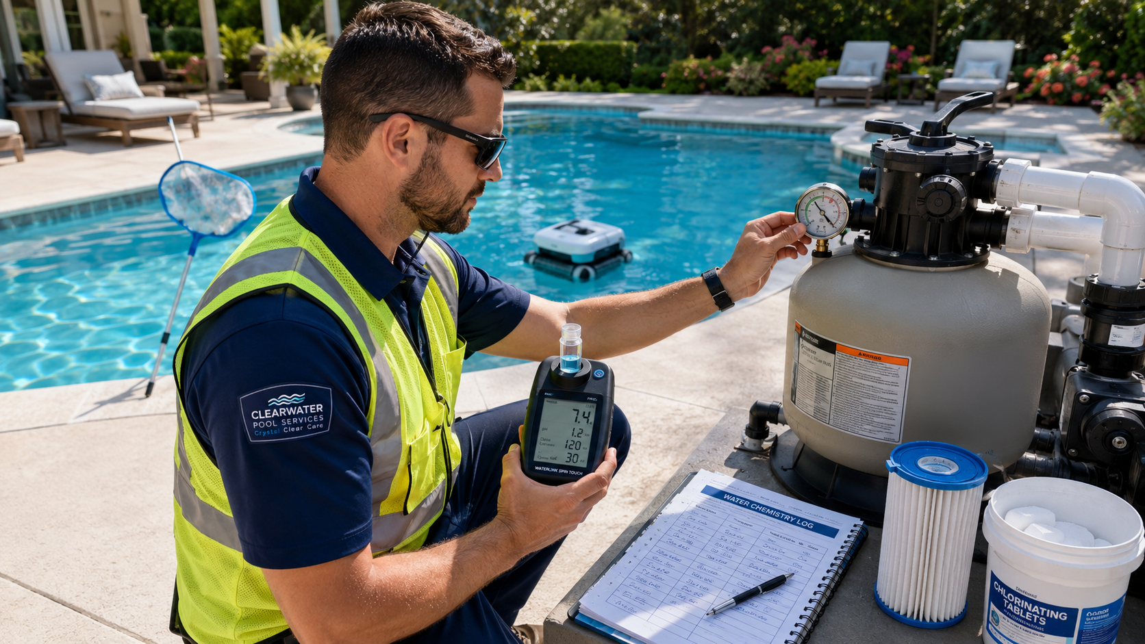 Pool maintenance Abu Dhabi