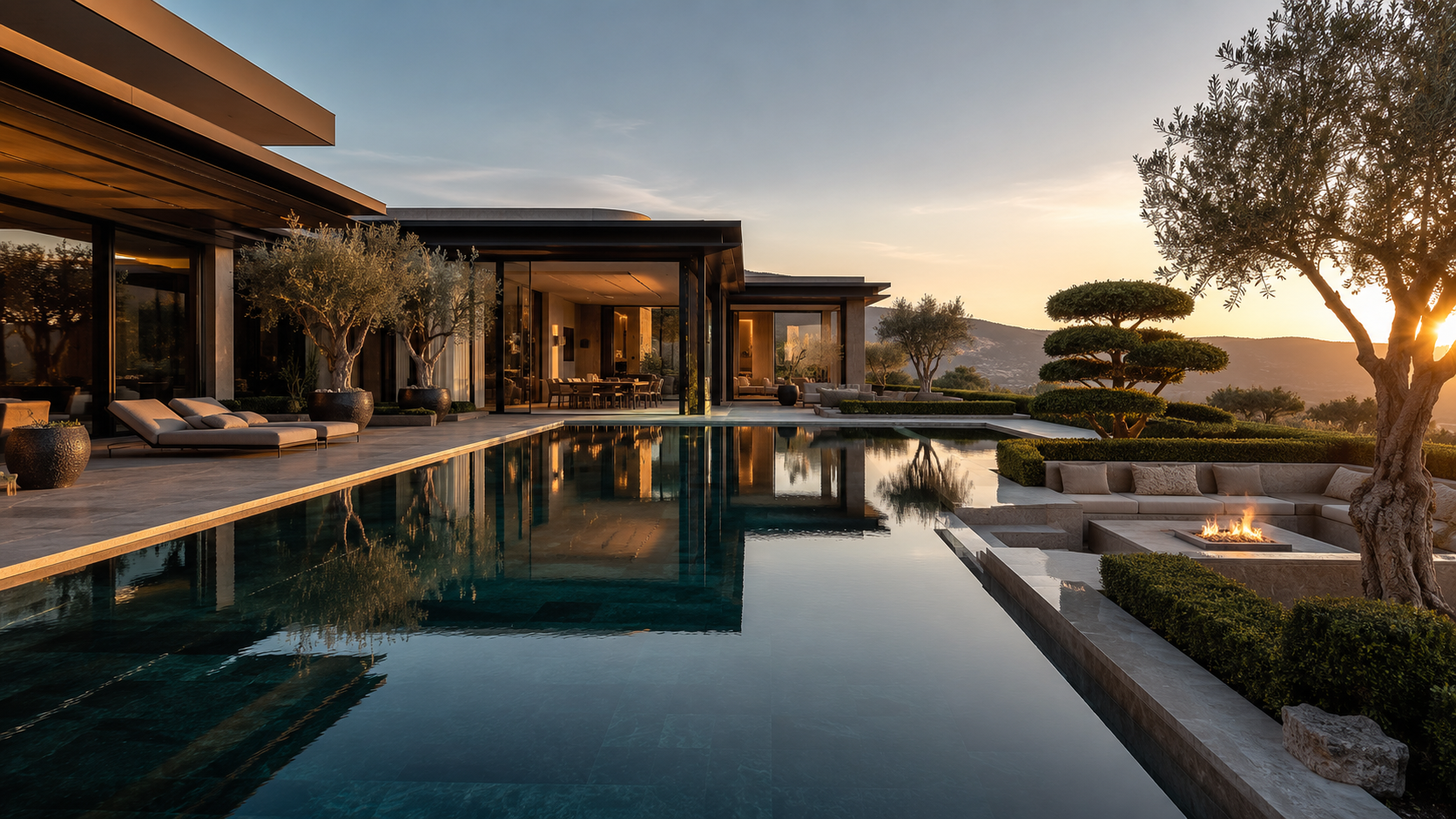 Villa swimming pool installation Abu Dhabi